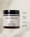 Alivia Hydrogen Bath Tablets - 60pk in amber jar with black lid, promoting muscle relief and skin health benefits.