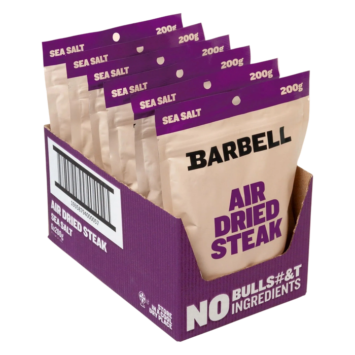 Air Dried Steak - Sea Salt - 200g x 6