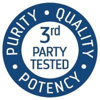 Ionic Magnesium - 400mg - 59ml badge showing 3rd party tested purity, quality, and potency by Trace Minerals collection.