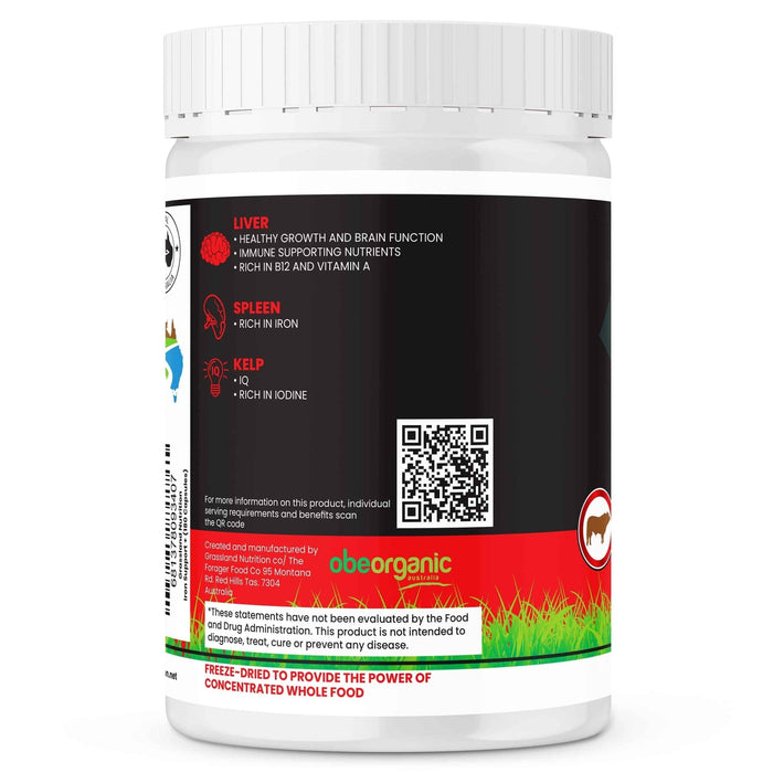 Iron Support - 180 Capsules - Best Before 01 Nov 2025 - Grassland Nutrition