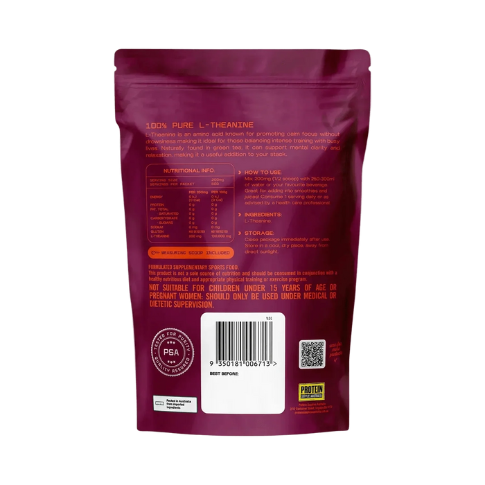 L-Theanine - 100% Pure - 100g