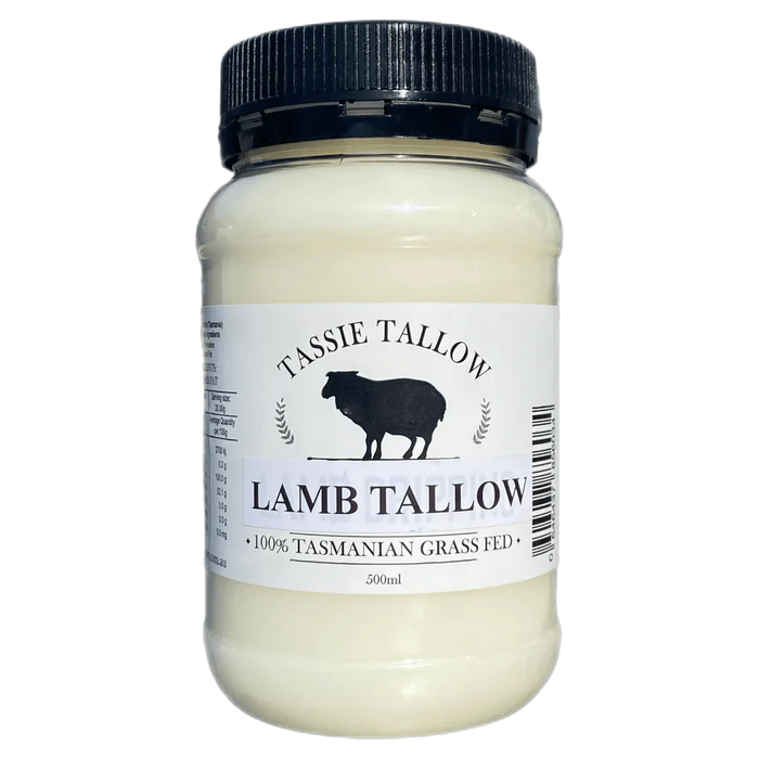 Lamb Tallow - Tasmanian Grass Fed - Yo Keto