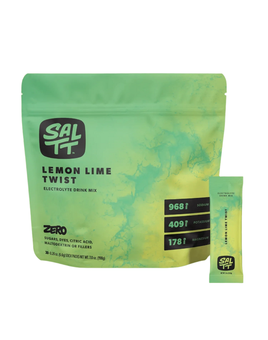 Lemon Lime Twist Electrolyte Drink Mix - 30 Sticks - SALTT