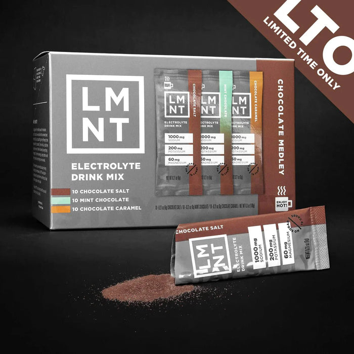 LMNT RECHARGE - Chocolate Medley Electrolyte Mix - Yo Keto
