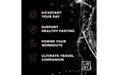 LMNT Chocolate Salt Electrolyte Mix - 30 Sticks benefits including workout support, fasting aid, travel companion, and energizing start.