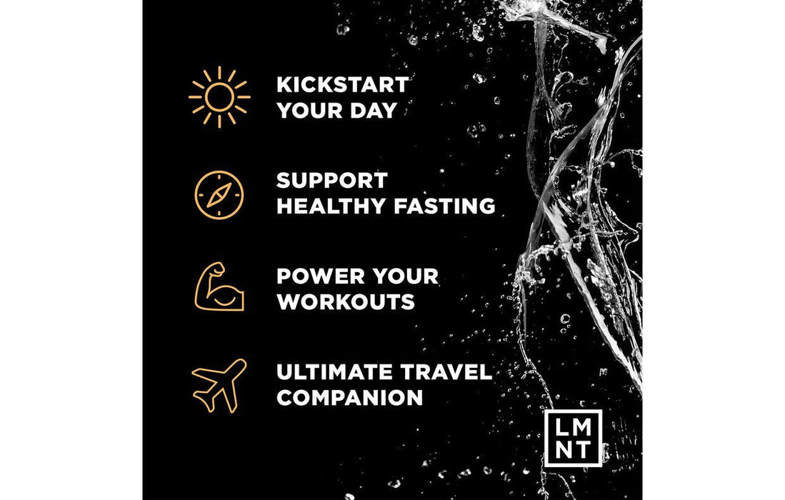 LMNT RECHARGE - Orange Salt Electrolyte Mix - Yo Keto