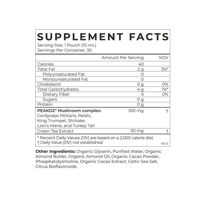 Longevity Mushrooms - 30 Pouches - CYMBIOTIKA