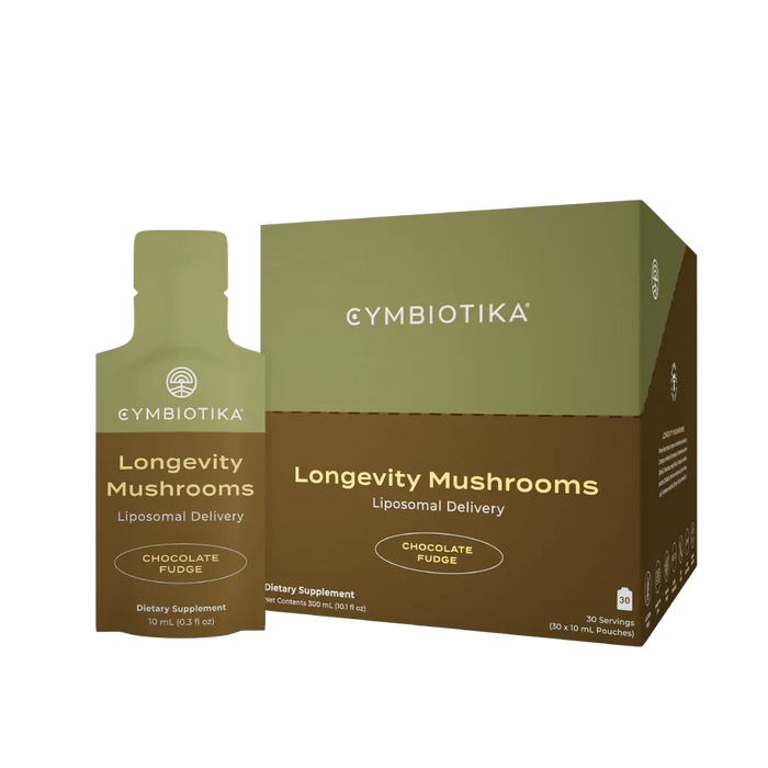 Longevity Mushrooms - 30 Pouches - CYMBIOTIKA