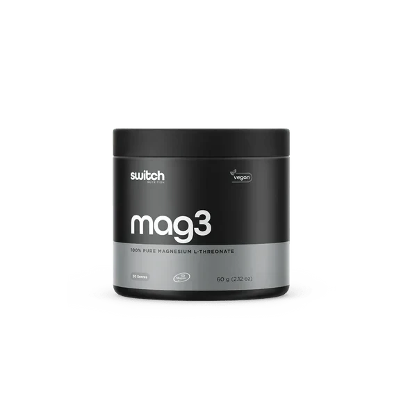 Mag3 - 100% Pure Magnesium L - Threonate - 60g - Switch Nutrition