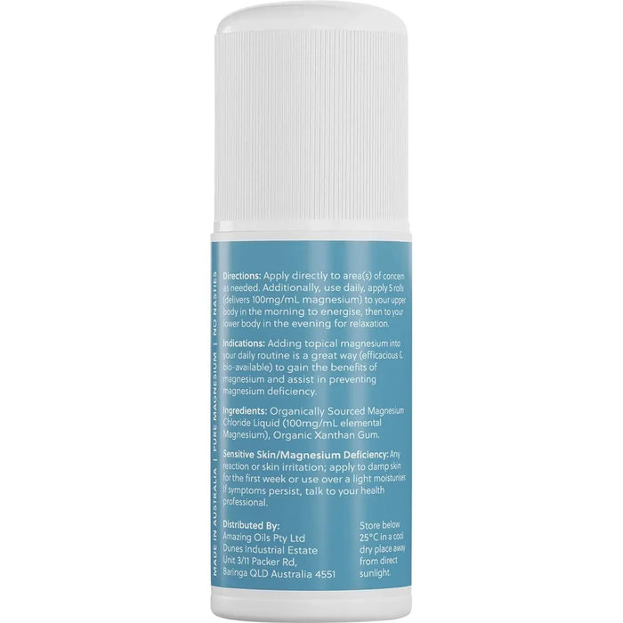 Magnesium Daily Gel - Pure Magnesium Gel - Roll - On 60ml - Yo Keto