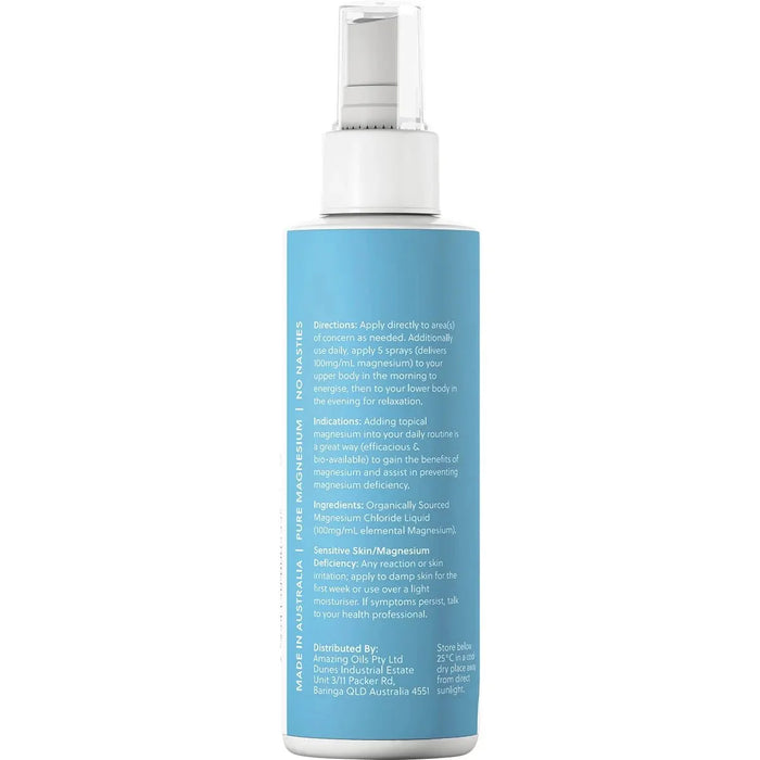 Magnesium Daily Spray - Pure Magnesium Oil - 200ml - Yo Keto