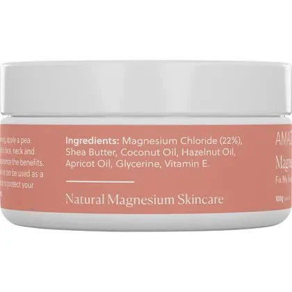 Magnesium Fix My Face Moisturiser - 100g - Yo Keto