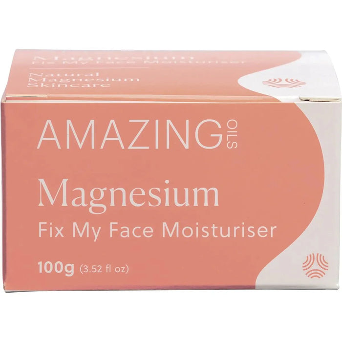 Magnesium Fix My Face Moisturiser - 100g - Yo Keto