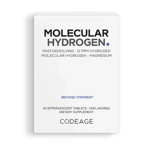 Molecular Hydrogen - Unflavored - 80 mg - 30 Tablets - Codeage