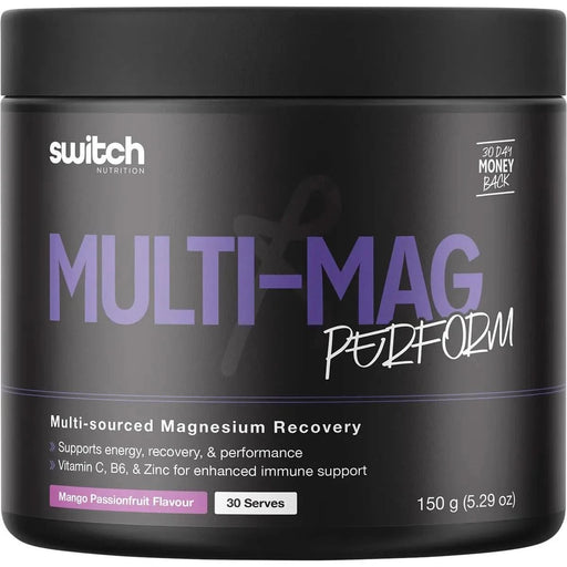 Multi - Mag Perform - Recovery - Mango Passionfruit - 150g - Switch Nutrition