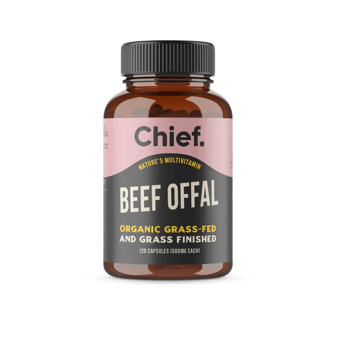 Multivitamin - Organic Beef Offal - 120 caps - Carnivore Store