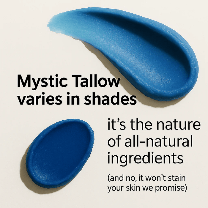 Mystic Tallow Balm - Blue Tansy - Methylene Blue and GHK-Cu Infused - 100ml