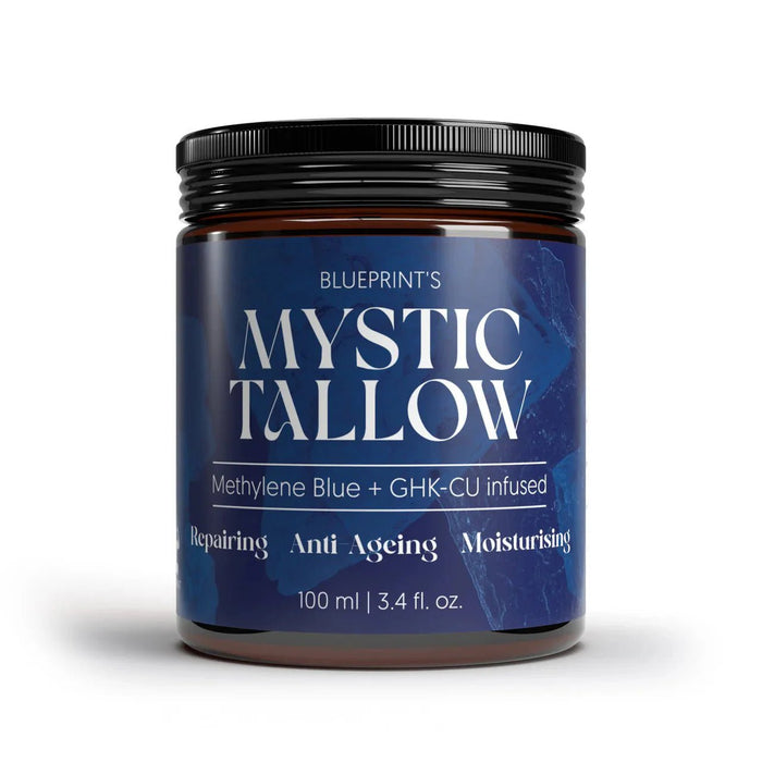Mystic Tallow Balm - Methylene Blue and GHK - Cu Infused - 100ml - Blueprint Vitality