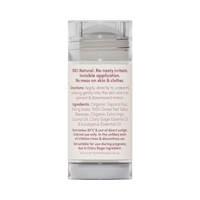Natural Deodorant - Clary Sage & Eucalyptus - 50ml