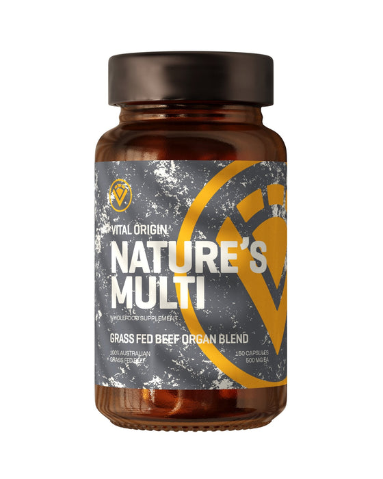 Nature's Multi - Beef Organ Blend Capsules - Yo Keto