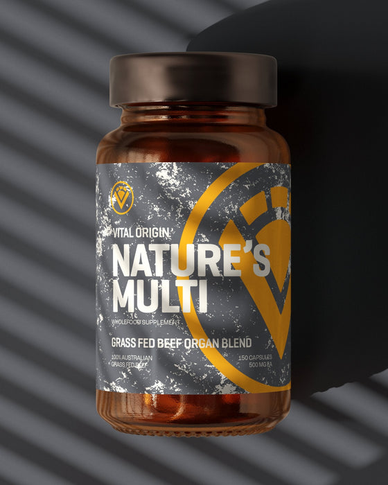 Nature's Multi - Beef Organ Blend Capsules - Yo Keto