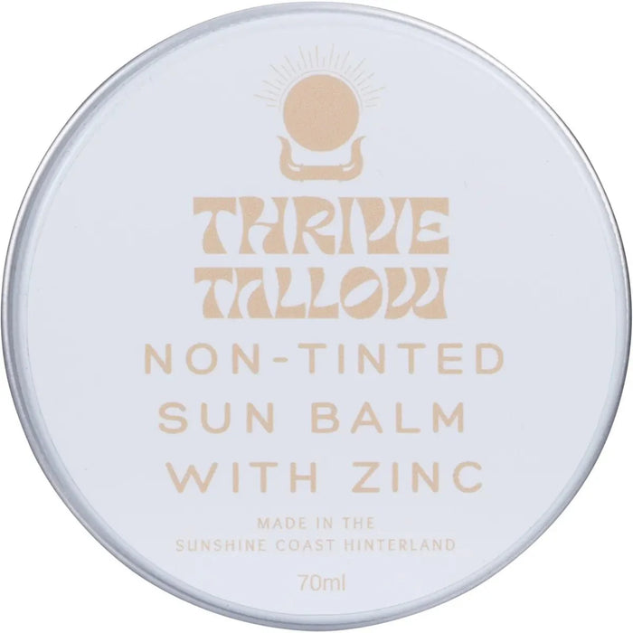 Non Tinted Sun Balm with Zinc - 70ml - Yo Keto