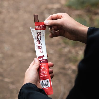 Organic Beef Stick - Spicy - Box of 20 - Carnivore Store