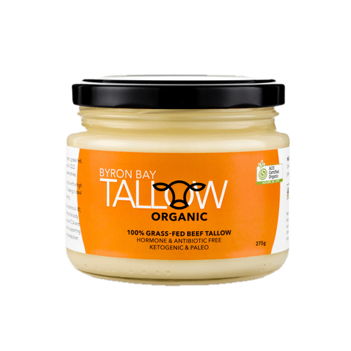 Organic Grass Fed Beef Tallow - 275g - BYRON BAY TALLOW