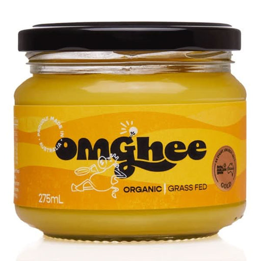 Organic Grass Fed Ghee - 300ml - Best Before 20 Dec 2025 - OMGhee