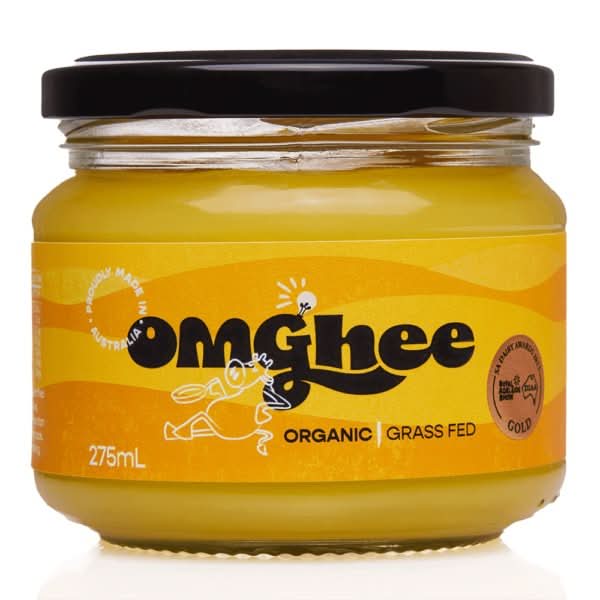 Organic Grass Fed Ghee - 300ml - Best Before 20 Dec 2025 - OMGhee