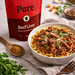 Bowl of pasta with sauce featuring Organic Pure Freeze Dried Beef Liver Powder - 100g by Prime Seasoning, Yo Keto brand