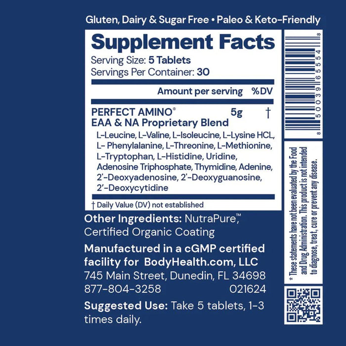 Perfect Amino - 150 Coated Tablets - Carnivore Store