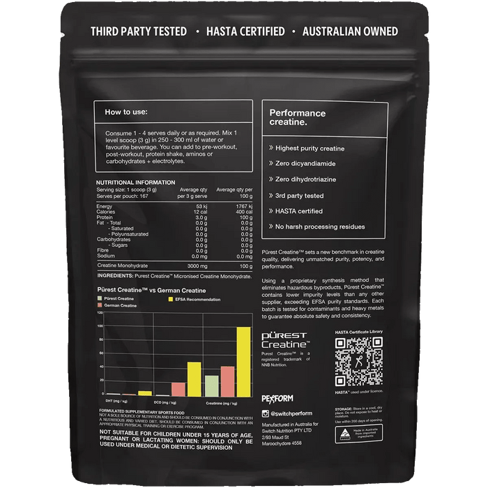 Perform Purest® Creatine Monohydrate 500g