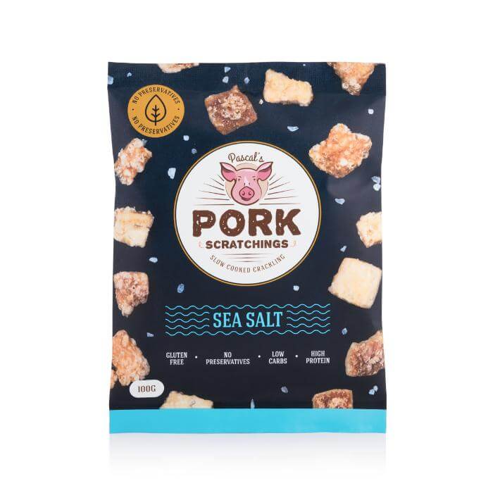 Pork Scratchings - 50g-Crackle-Yo Keto