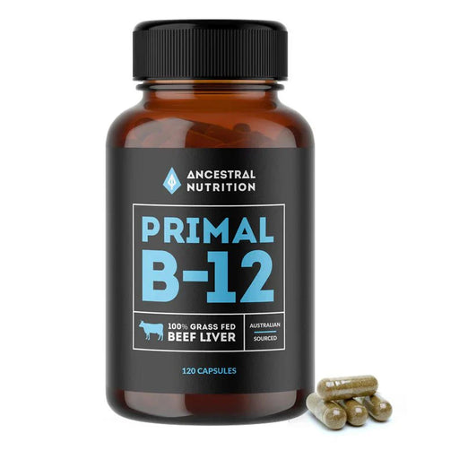 Primal B12 Capsules - 120 Capsules - Carnivore Store