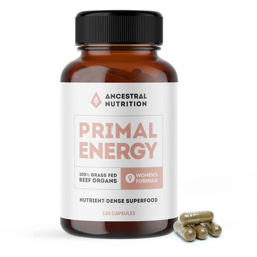 Primal Energy Women Grass-Fed Beef Organ Capsules - Yo Keto