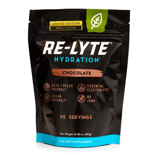 Re - Lyte Electrolyte Mix - Chocolate - Pouch - 45 Serves - Limited Edition - Yo Keto