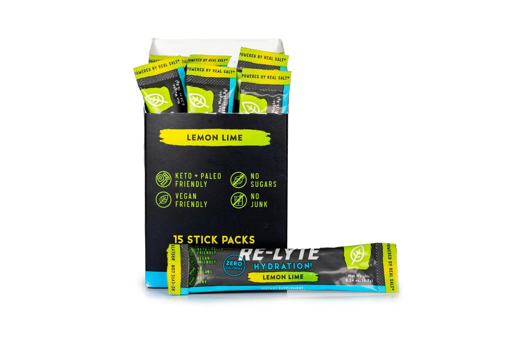 Re-Lyte Hydration - Lemon Lime - Stick Packs x 15 - Carnivore Store