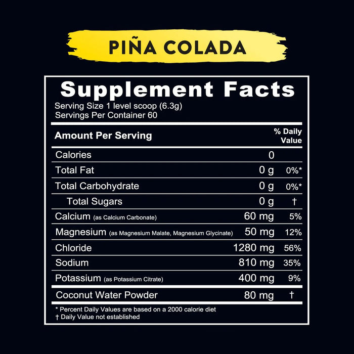 Re-Lyte Hydration - Pina Colada - Tub - 60 Serves - Carnivore Store