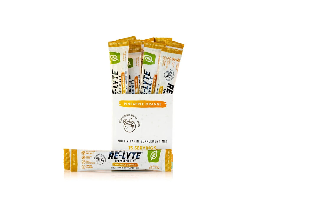 Re-Lyte Immunity - Pineapple Orange - Stick Packs x 15 - Carnivore Store