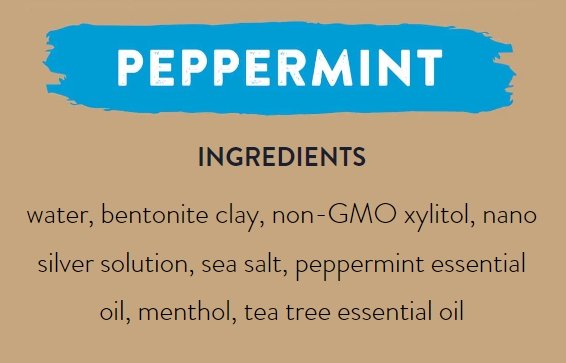 Redmond Earthpaste with Silver - Peppermint - Yo Keto