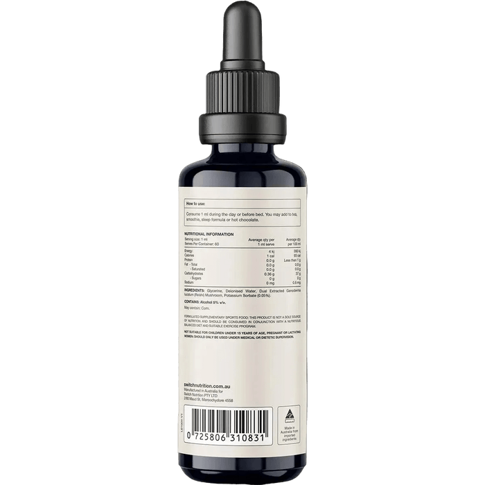 Reishi Double Strength 2:1 Mushroom Liquid Extract - 60ml