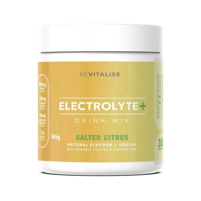 ReVitalise Electrolyte+ Drink - Salty Citrus - 30 Serves - REVITALISE