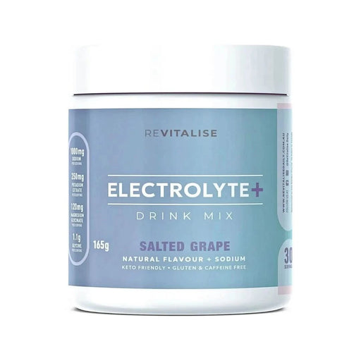 ReVitalise Electrolyte+ Drink - Salty Grape - 30 Serves - REVITALISE