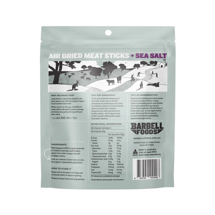 Sea Salt Mini Meat Stick - Yo Keto