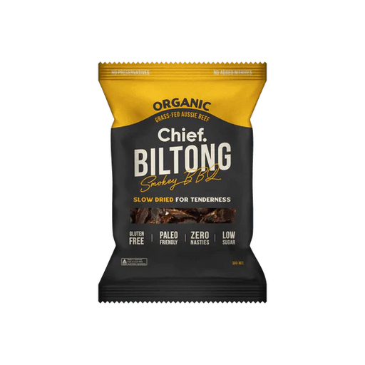 Smokey BBQ Beef Biltong - Yo Keto