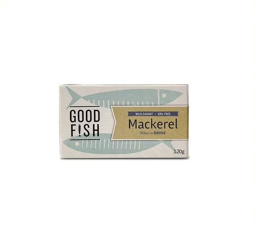 Spanish Mackerel in Brine - 120g Can x 10 - Good Fish