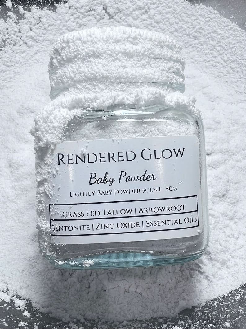 Buy Rendered Glow Tallow Baby Powder — Carnivore Store