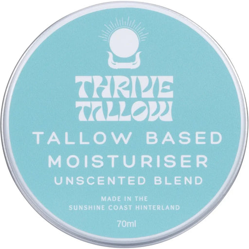 Tallow Based Moisturiser Unscented - 70ml - Yo Keto