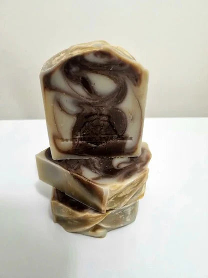 Tallow Soap - Coffee Swirl - Yo Keto